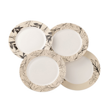 Load image into Gallery viewer, Aynsley Minimal Flora Dinner Plate Set of 4
