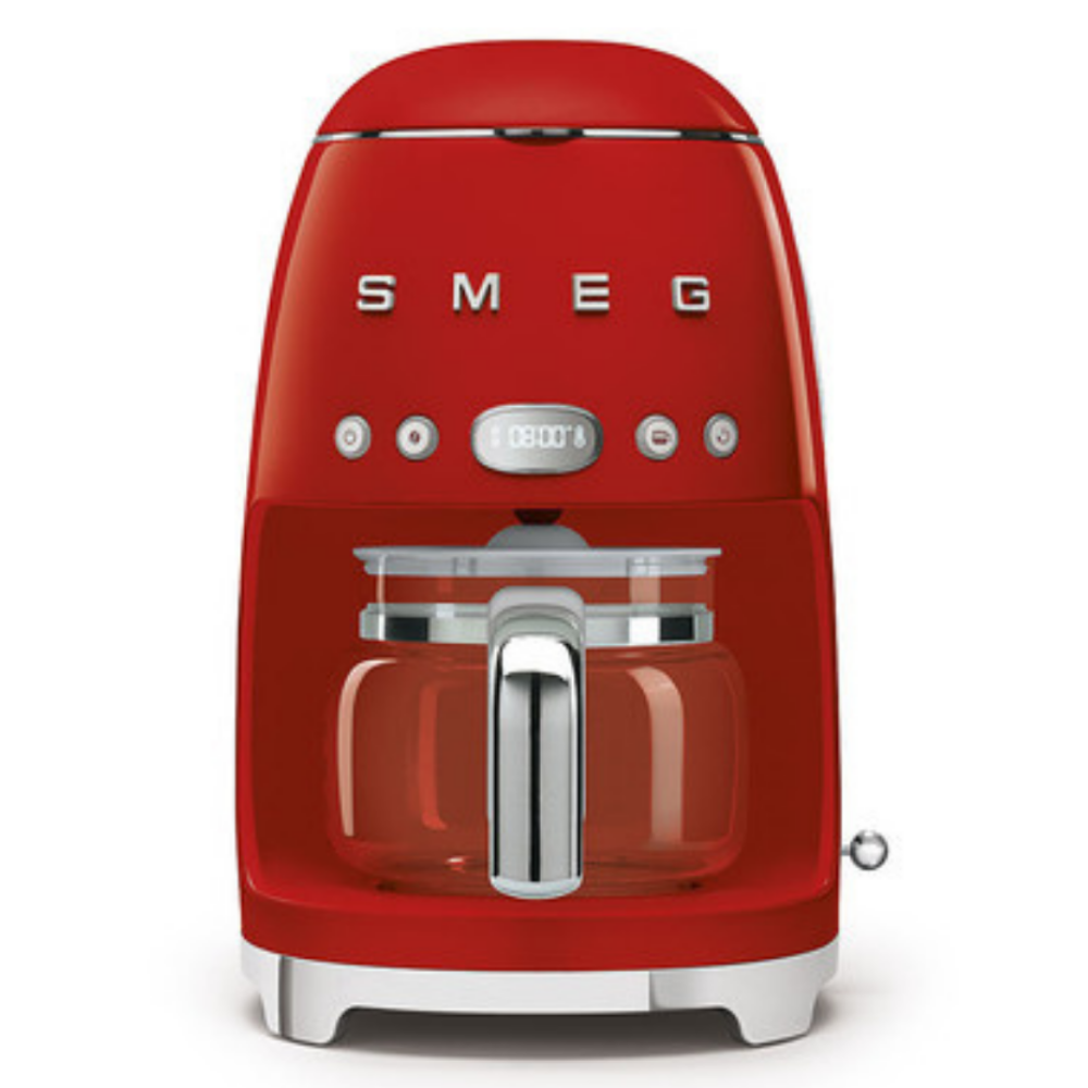 Smeg Retro Drip Filter Coffee Machine Red