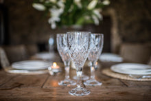 Load image into Gallery viewer, Galway Crystal Renmore Set of 4 Wine Glasses
