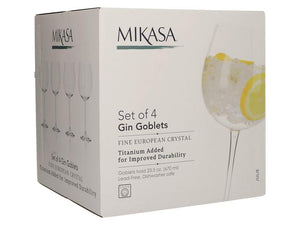 Mikasa Julie Gin Glasses Set of 4