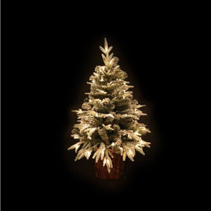 Christmas Tree 150cm LED Pre Lit Potted Park Lane