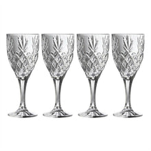 Load image into Gallery viewer, Galway Crystal Renmore Set of 4 Wine Glasses
