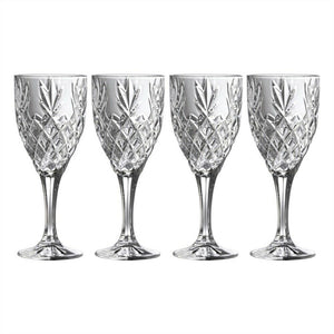 Galway Crystal Renmore Set of 4 Wine Glasses
