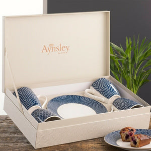 Aynsley Plate & Mug 8 Piece Gift Box Set