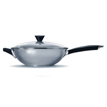 Load image into Gallery viewer, Ken Hom Excellence 32cm Non-Stick Stainless Steel Wok Set
